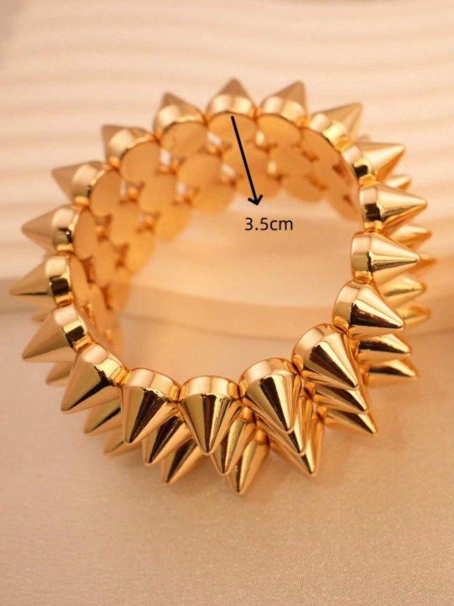 Women's bracelet with spikes Symbol Fashion