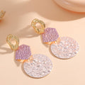 Women's Hanging Earrings with Modern Geometric Design Symbol Fashion