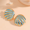 Women's ear clips in maritime shell design Symbol Fashion