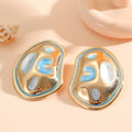 Ladies Hanging Earrings in a modern, organic design Symbol Fashion