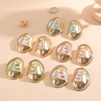 Ladies Hanging Earrings in a modern, organic design Symbol Fashion