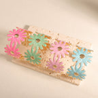 Women's bangle with floral flower pattern Symbol Fashion