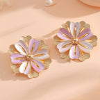 Ladies Hair Clips with Artistic Flower Design Symbol Fashion